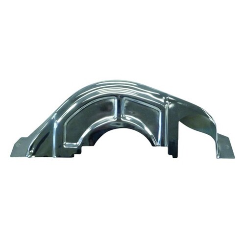 Chrome Flywheel Dust Cover Chev to Turbo 700R4