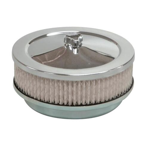 TFI CHROME AIR CLEANER 6 3/8'x2' 62MM STROMBERG