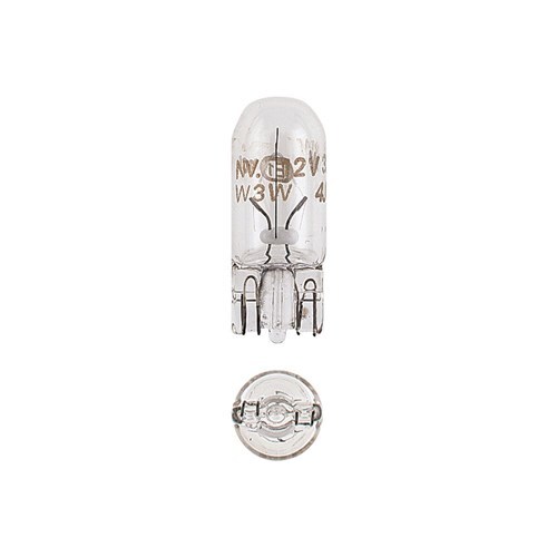 12v 3w T-10 Wedge Narva DASH BULB GLOBE