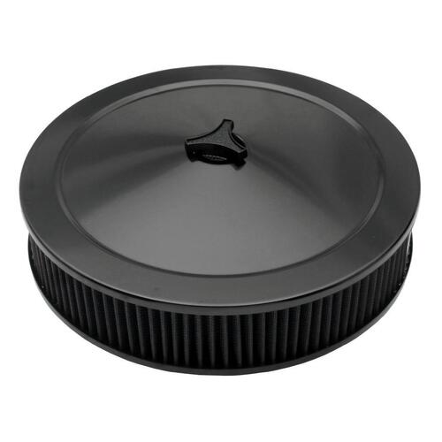 Filter 14 x 3 Recessed Base All Black