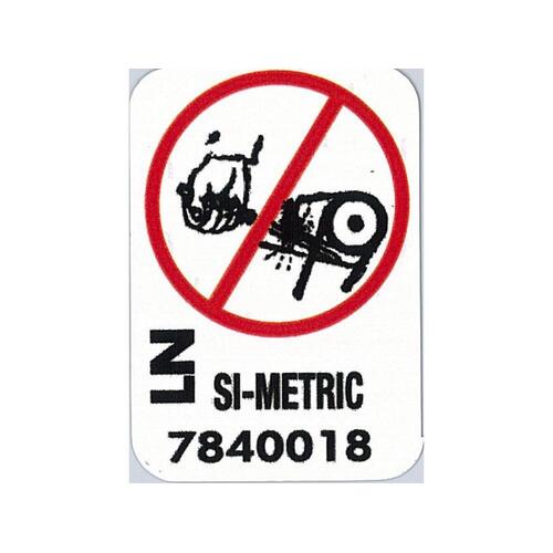 POWER STEERING PUMP DECAL VK-VL inc HDT