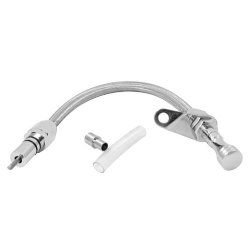 Transmission Dipstick + Tube TURBO 700 R4 4l60 Bell Housing Mount Flexible 35cm