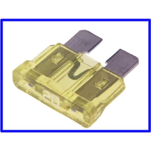 NARVA FUSE 20 AMP YELLOW BLADE