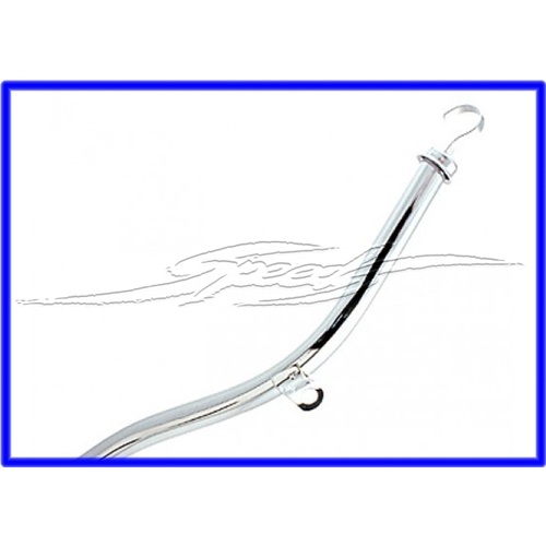 Transmission Dipstick Tube GM V8 Powerglide Chrome Finish OEM Markings