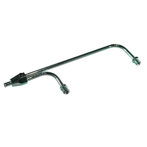 Fuel Rail Line Chrome Holley Double Pumper 9-5/16" Centres