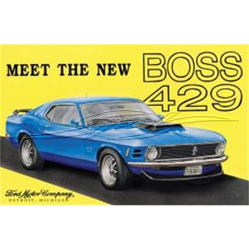 SIGN MUSTANG BOSS