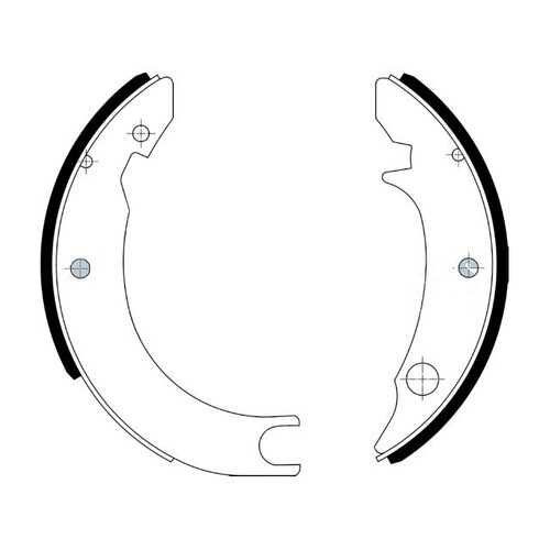 BRAKE SHOE SET FE FC FRONT OR REAR VAN UTE SEDAN AND WAGON 2 SETS REQUIRED PER VEHICLE