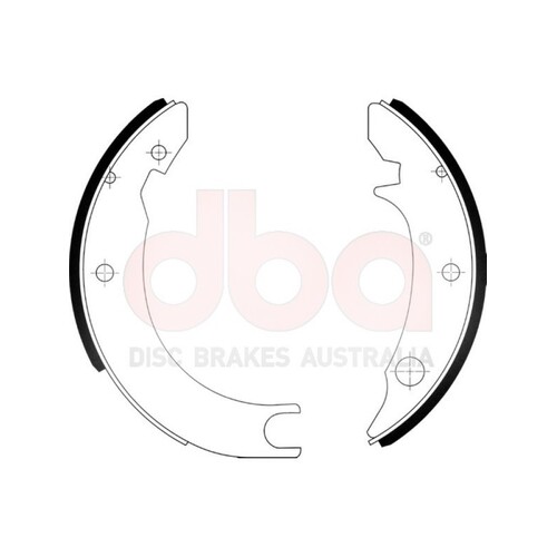 BRAKE SHOE SET FB EK FRONT OR REAR purchase 2 sets for whole car