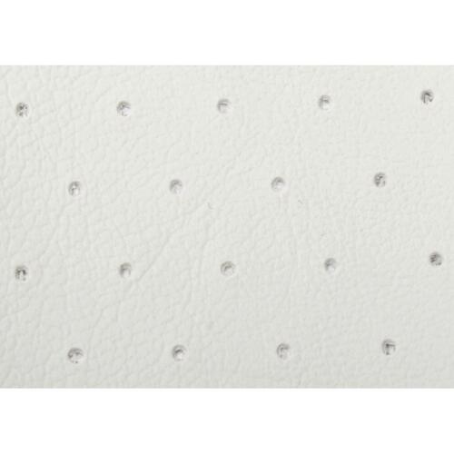 ROOF LINING & SUN VISOR MATERIAL EH SEDAN WHITE PERFORATED