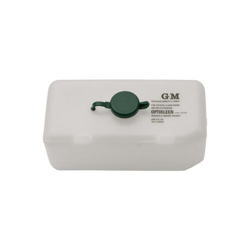 BOTTLE WINDSCREEN WASHER RESERVOIR LH LX UC HK HT HG BELMONT WITHOUT AIR CON 'GM' OPTIKLEEN SUITS PUMP ON BOTTLE