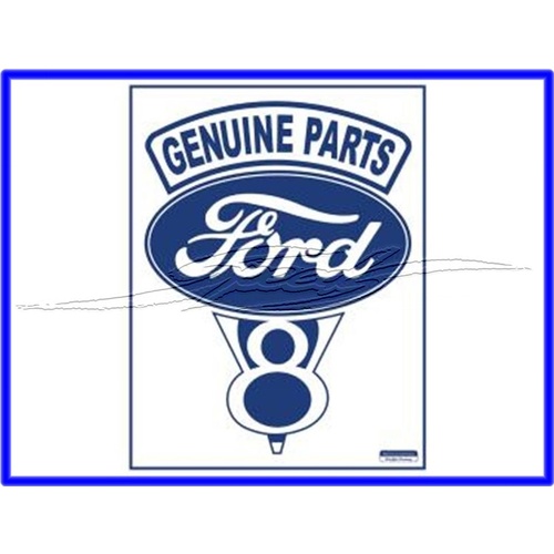 SIGN GENUINE PARTS FORD
