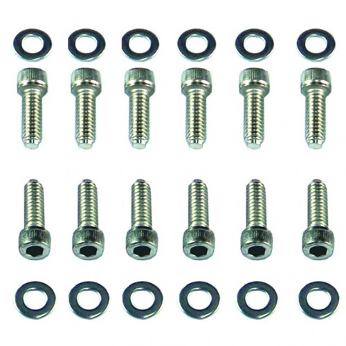 Bolts Alloy Rocker Cover Windsor