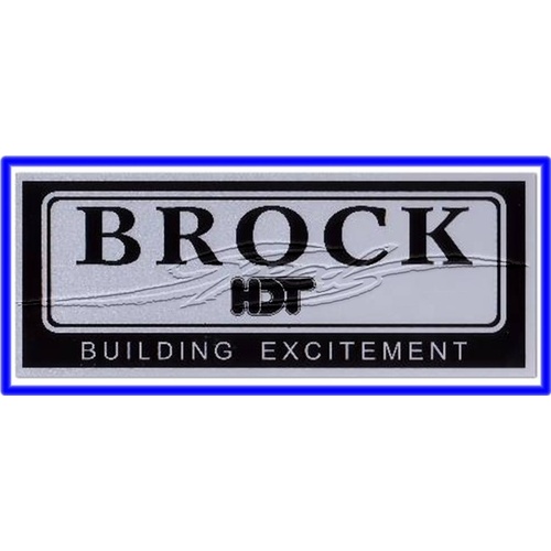 Brock HDT Decal Chrome VL