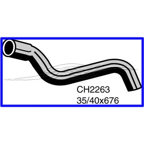 RADIATOR HOSE LOWER V8 VT SERIES 1 5LTR 5.7LTR NOT CHEV