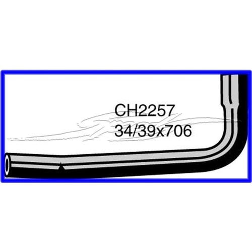 RADIATOR HOSE BOTTOM V6 ECOTEC & V6 SUPERCHARGED VT VX VY WH WK