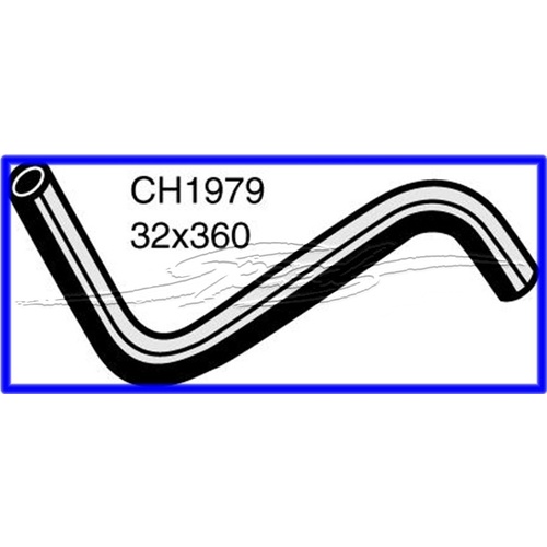 VS V6 UPPER RADIATOR HOSE