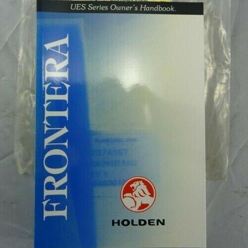 OWNERS MANUAL UES FRONTERA