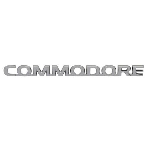 BADGE 'COMMODORE' VY VZ VE BOOTLID GENUINE GMH