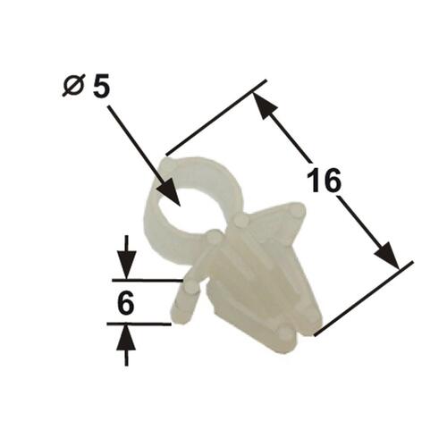 CLIP BONNET CABLE TO FENDER SKIRT VN VP VR VS Door Lock Harness VP-VS