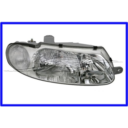HEADLAMP & INDICATOR ASSY VT RH GENUINE GM