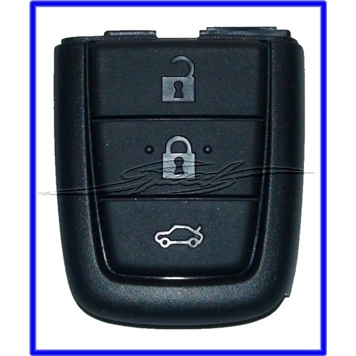 REMOTE BUTTON PAD REPLACEMENT VE WM KEY RECESSED BLACK LOGOS.
