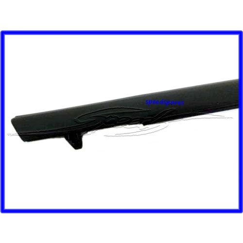 DOOR BELT RIGHT REAR VE VF SS SV6 BLACK