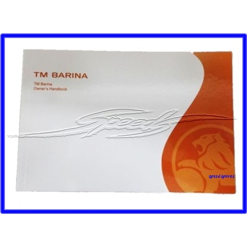 MANUAL-OWNERS INFORMATION TM BARINA