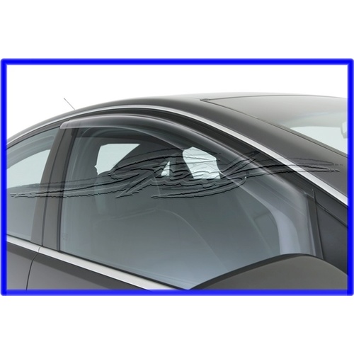 WEATHERSHIELD PAIR SLIMLINE SMOKED VE 2010-11 WAS 92264936