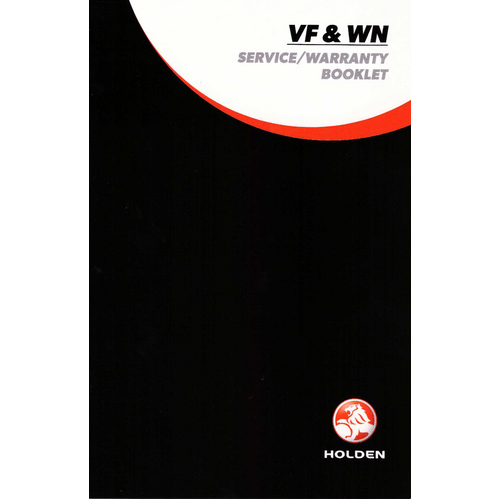 SERVICE MANUAL VF COMMODORE SERVICE/ WARRANTY