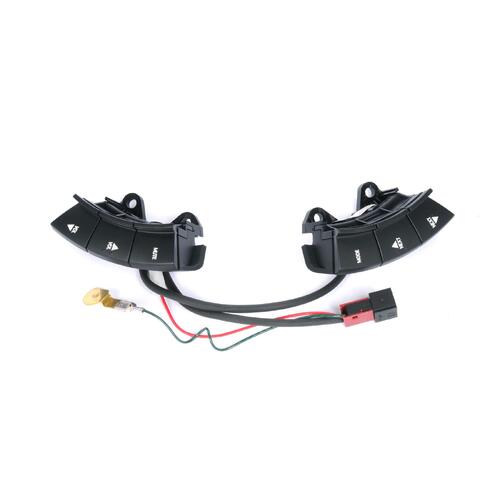 STEERING WHEEL RADIO CONTROL ASM-AM/FM VY VZ ANTHRACITE BLACK STEREO 2004-2006 PONTIAC GTO however not illuminated