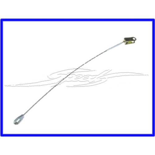 Handbrake cable - Front lower; 4x2