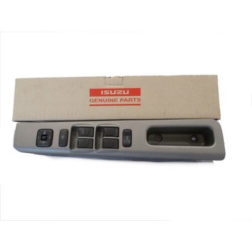 WINDOW SWITCH RA RODEO LT 03/2003 to 2011 LIGHT GRAY = 8-97396103-0