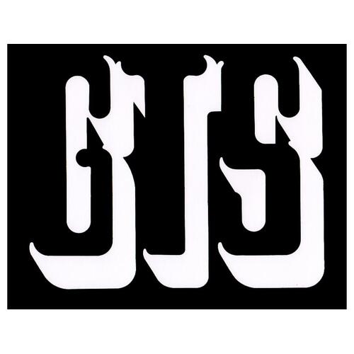 PAINT MASK 'GTS' HX REAR DOOR (EXC BLACK CAR)
