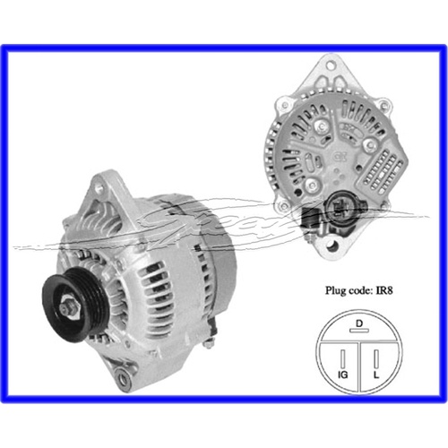 ALTERNATOR RA RODEO 3.2 LITRE 6VD1 09/98 - 2003 ALSO JACKAROO V6 6VD1 & 6VE1 3.2 & 3.5 1992 TO 2004 = ANJ274 4pk belt