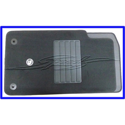 SET-FLR MAT-PITCH BLACK-VF-MAL
