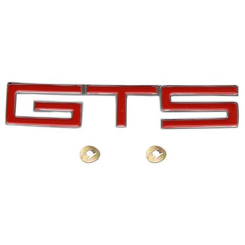 Badge 'GTS' (Red) HT HG Monaro Door Trim