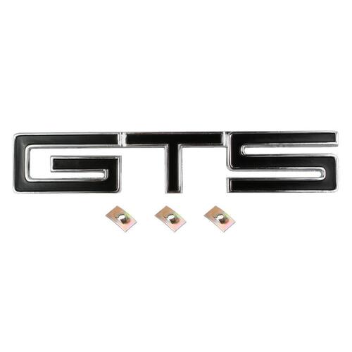 BADGE 'GTS' MONARO GRILLE BLACK HG ONLY
