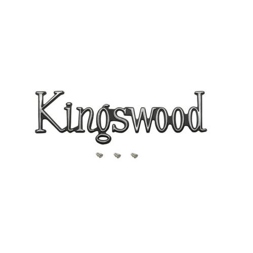 BADGE EMBLEM 'KINGSWOOD' HQ HJ FENDER & BOOT