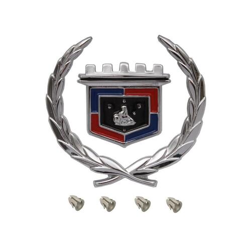 WREATH & BADGE S/MAN DEVILLE HQ B/LID HQ-HX QUARTER PL