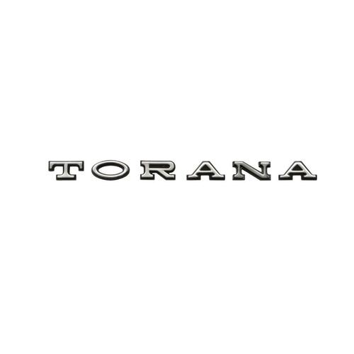 'TORANA' LETTER BADGE SET LH FRONT PANEL & BOOT