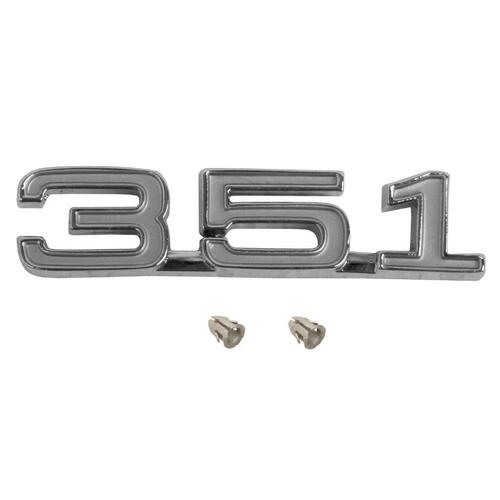 '351' FENDER BADGE ZD