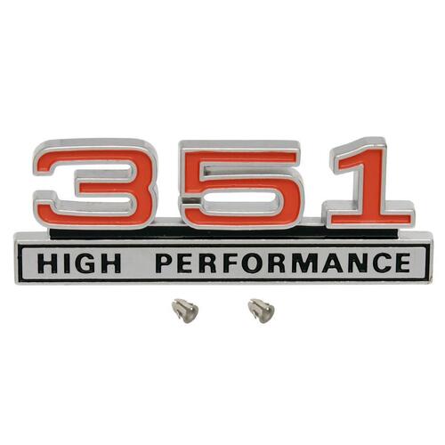 '351 HIGH PERFORMANCE' BADGE FENDER / BOOT XW GT