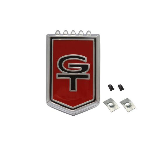 GRILLE/ROOF/BOOT BADGE 'GT' SHIELD XR GT