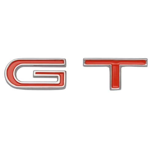 'G & T' GLOVEBOX LETTERS (SMALL ORANGE)