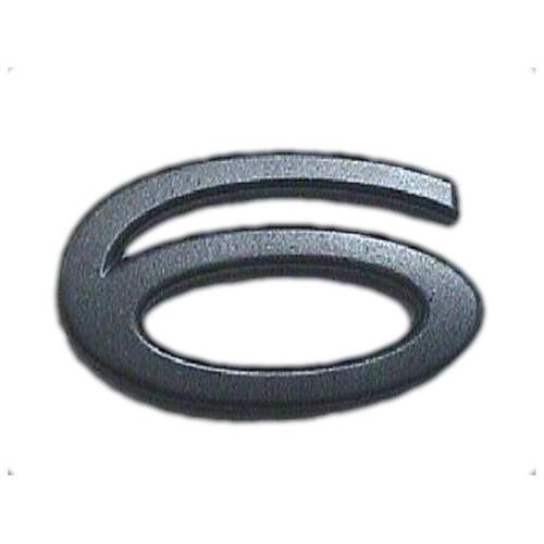 BADGE '6' FORD AU XR6 SILVER FENDER / BO
