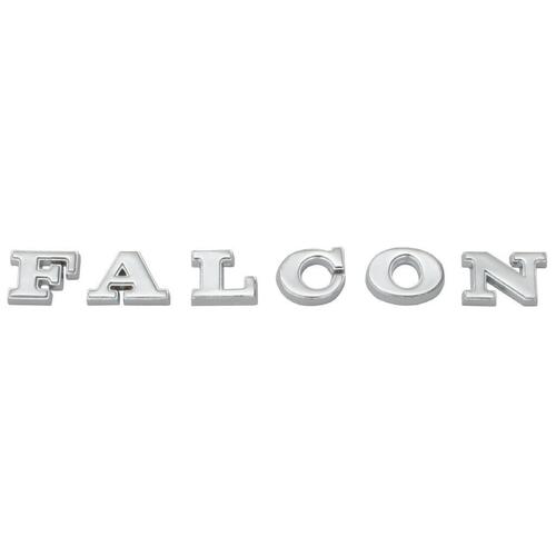 BOOT BADGE 'FALCON' LETTERS XW GT (INC A