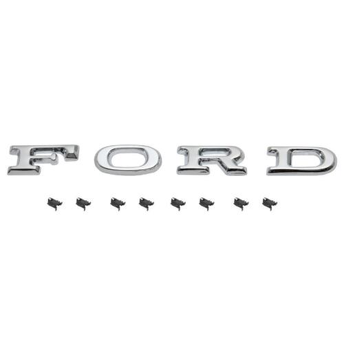 BADGE 'FORD' LETTERS XA XB ZF ZG TO SUIT SEDAN UTE VAN WAGON BONNET UTE VAN WAGON TAILGATE