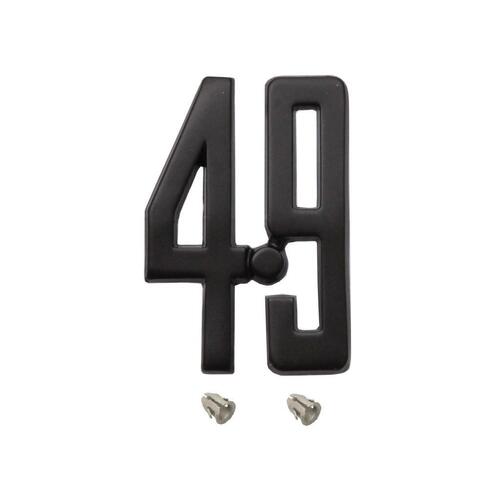 '4.9' BADGE XC FENDER (BLACK) 4.9L GS &