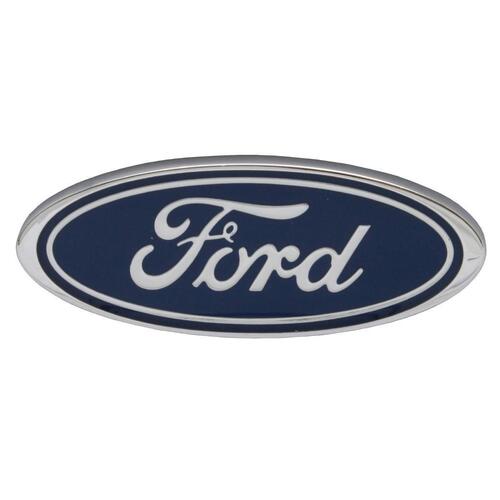 BADGE 'FORD' OVAL GRILLE XC ZH 3/78 ON XD WITH ADHESIVE BACKING