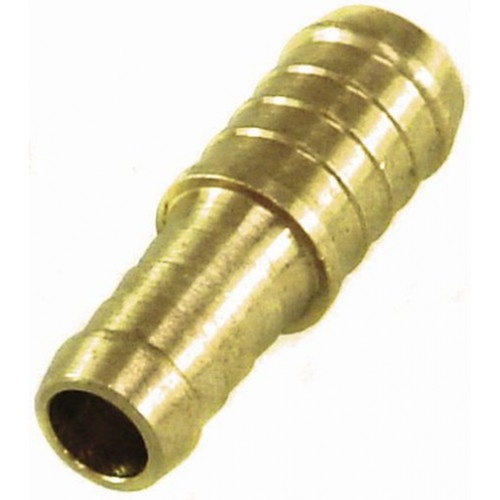 Brass Straight Reducing Joiner 3/8" (9.5mm) to 1/2" (12.7mm) Hose Tube Ends